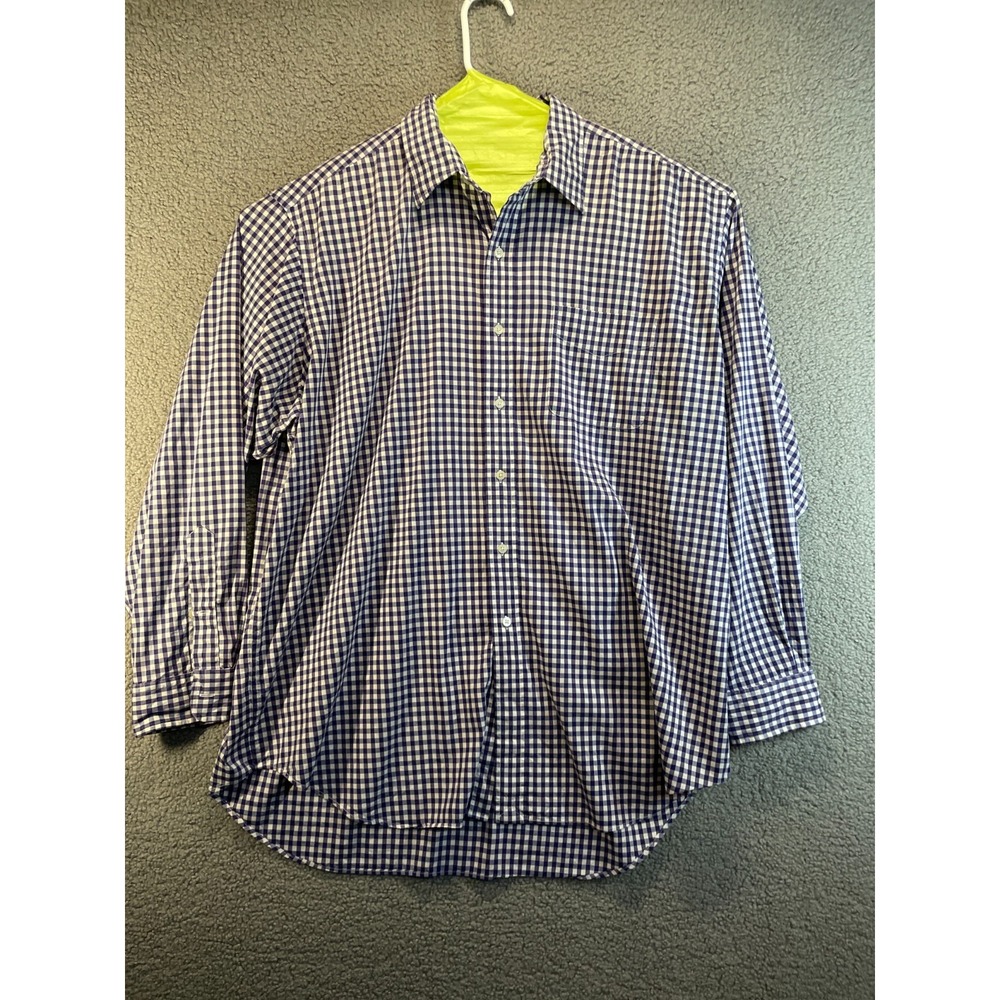 Polo‎ Golf  Ralph Lauren Men XL Button Up Plaid Golf Preppy Business